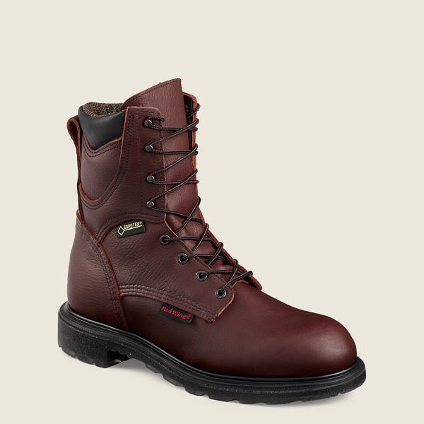 Red Wing Work Boots Supersole® 2.0 - 8-Inch Insulated Waterproof Soft Toe - Burgunder - Herre 2508-O